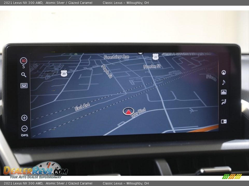 Navigation of 2021 Lexus NX 300 AWD Photo #10