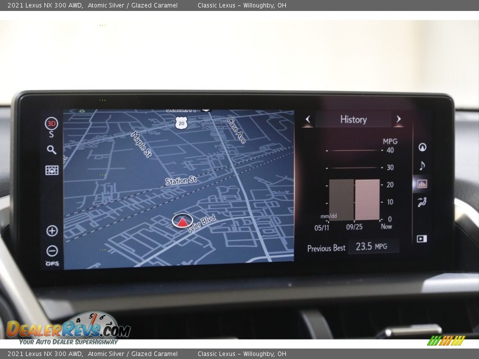 Navigation of 2021 Lexus NX 300 AWD Photo #12