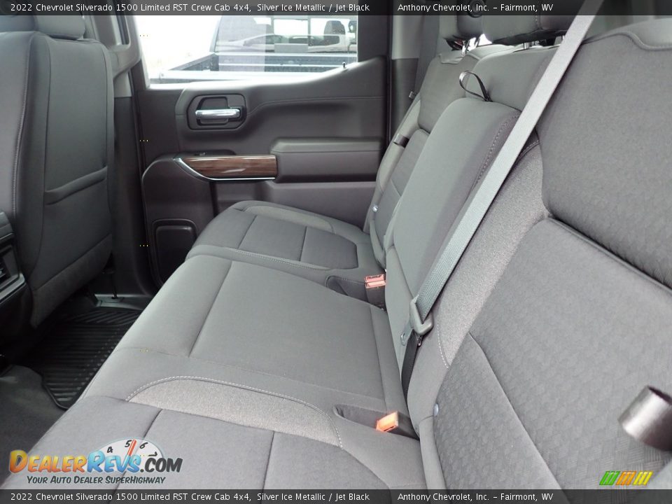Rear Seat of 2022 Chevrolet Silverado 1500 Limited RST Crew Cab 4x4 Photo #11
