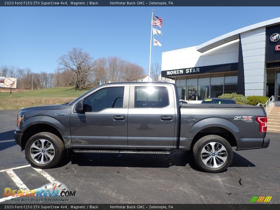 2020 Ford F150 STX SuperCrew 4x4 Magnetic / Black Photo #13