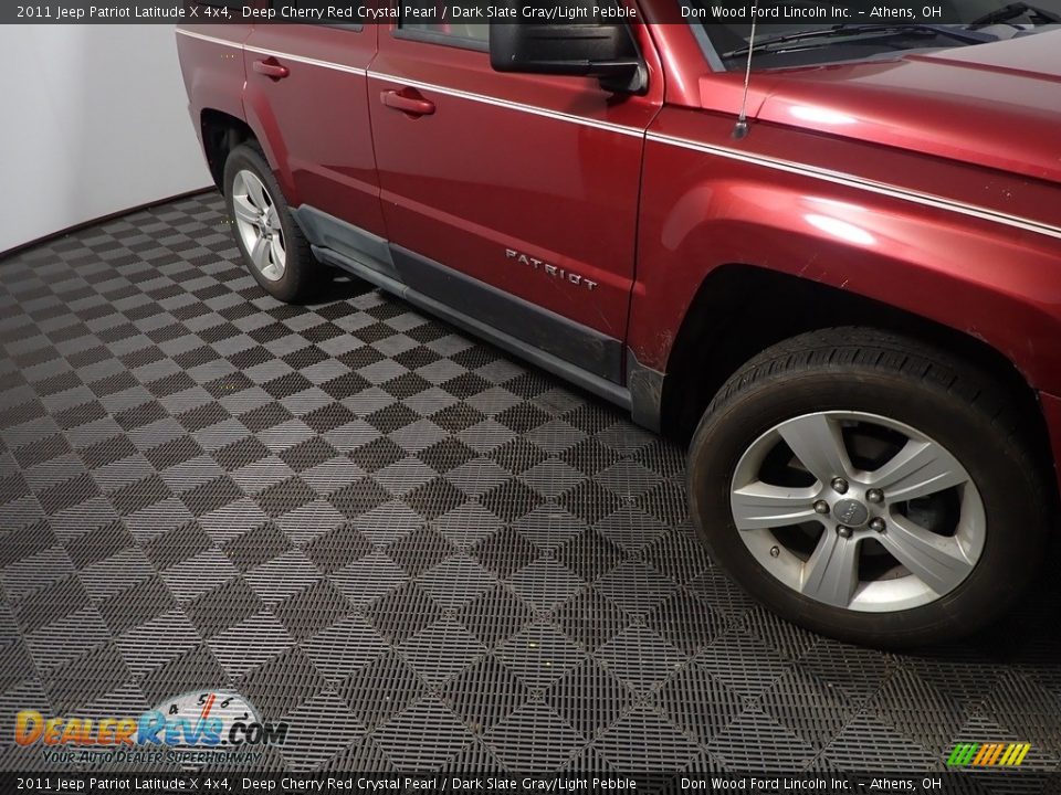 2011 Jeep Patriot Latitude X 4x4 Deep Cherry Red Crystal Pearl / Dark Slate Gray/Light Pebble Photo #3