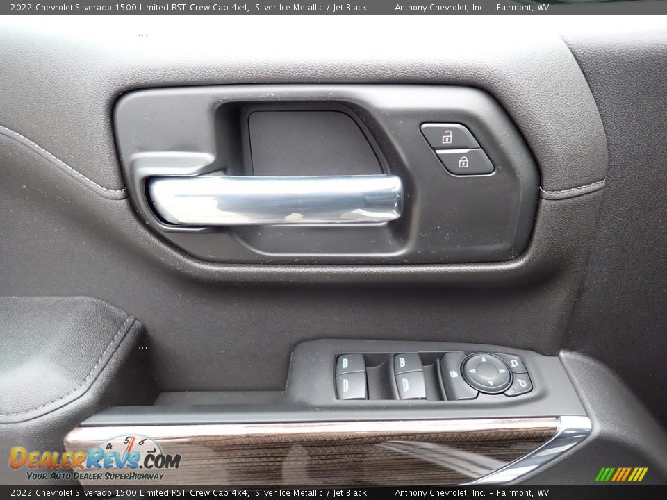 2022 Chevrolet Silverado 1500 Limited RST Crew Cab 4x4 Silver Ice Metallic / Jet Black Photo #14