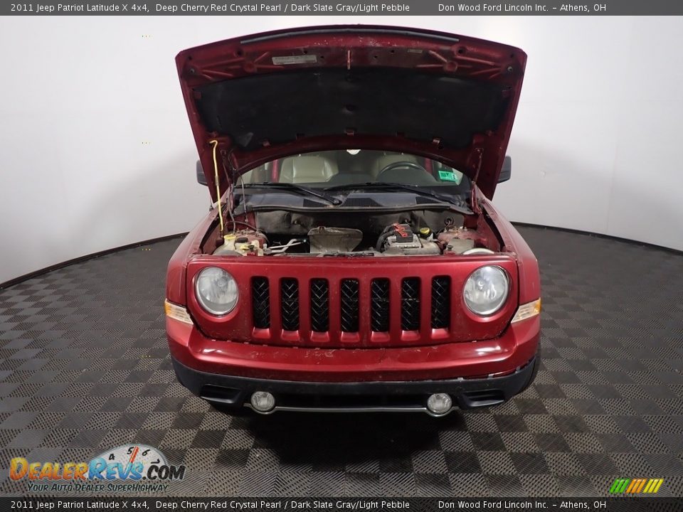 2011 Jeep Patriot Latitude X 4x4 Deep Cherry Red Crystal Pearl / Dark Slate Gray/Light Pebble Photo #5