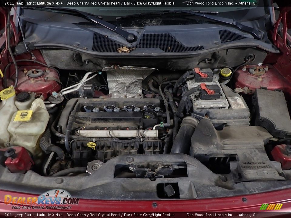 2011 Jeep Patriot Latitude X 4x4 Deep Cherry Red Crystal Pearl / Dark Slate Gray/Light Pebble Photo #6
