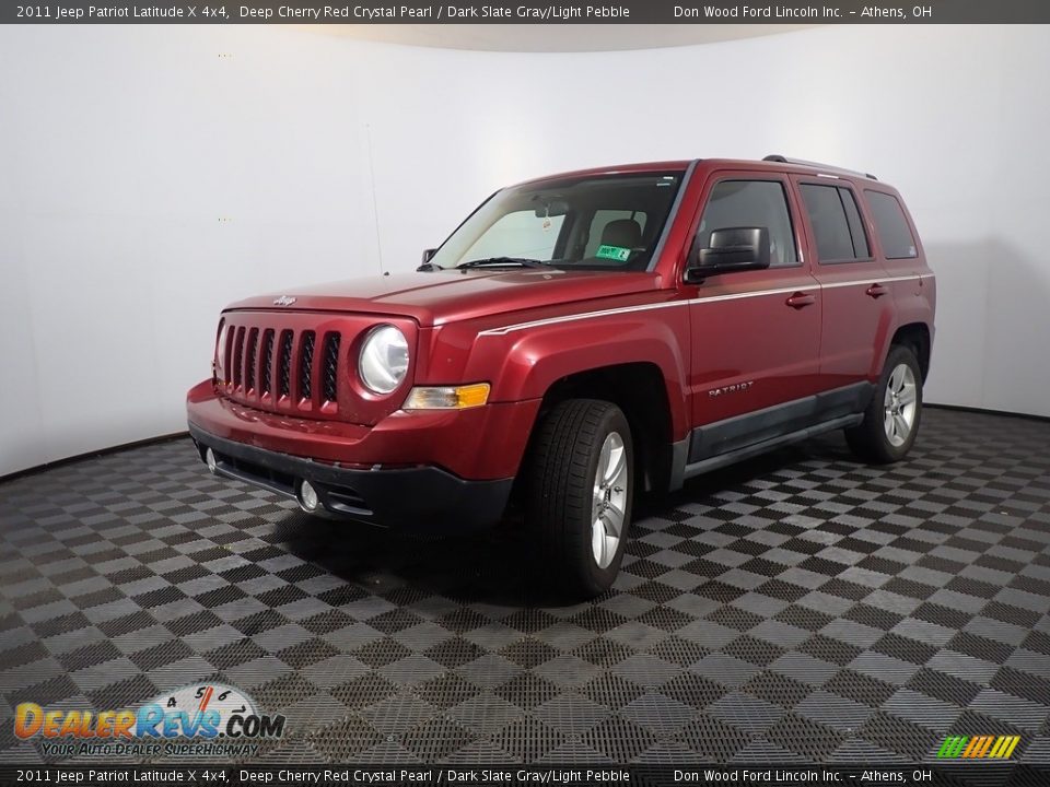2011 Jeep Patriot Latitude X 4x4 Deep Cherry Red Crystal Pearl / Dark Slate Gray/Light Pebble Photo #7