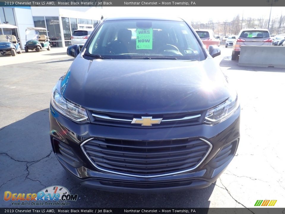 2019 Chevrolet Trax LS AWD Mosaic Black Metallic / Jet Black Photo #13