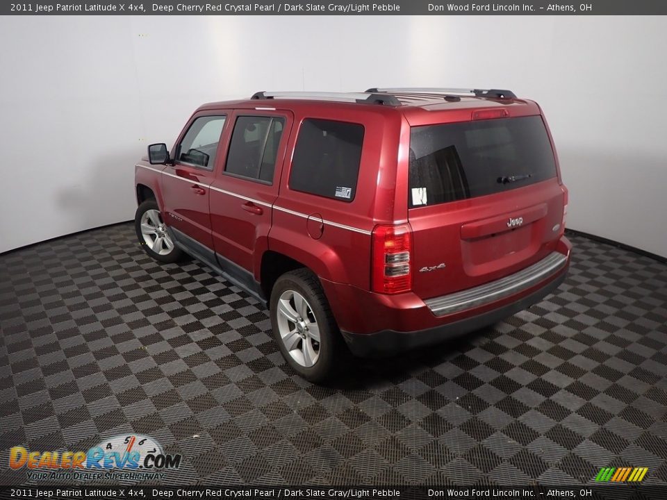 2011 Jeep Patriot Latitude X 4x4 Deep Cherry Red Crystal Pearl / Dark Slate Gray/Light Pebble Photo #11