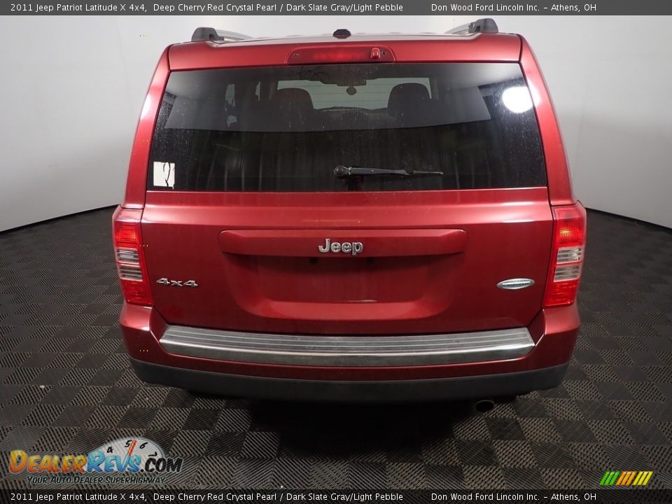 2011 Jeep Patriot Latitude X 4x4 Deep Cherry Red Crystal Pearl / Dark Slate Gray/Light Pebble Photo #12