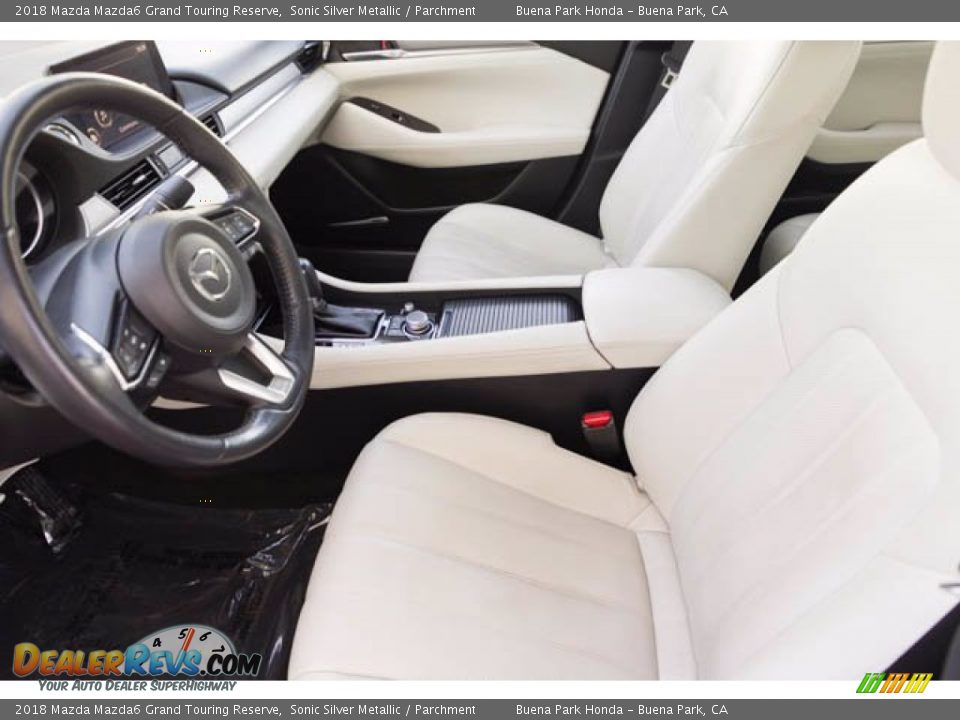 2018 Mazda Mazda6 Grand Touring Reserve Sonic Silver Metallic / Parchment Photo #3