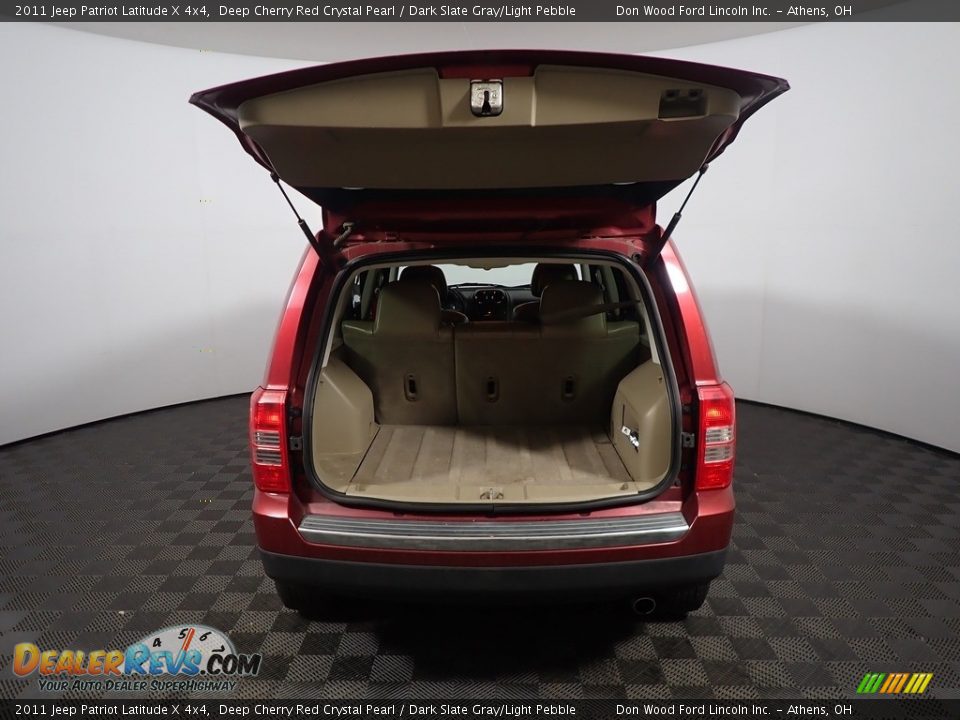 2011 Jeep Patriot Latitude X 4x4 Deep Cherry Red Crystal Pearl / Dark Slate Gray/Light Pebble Photo #13