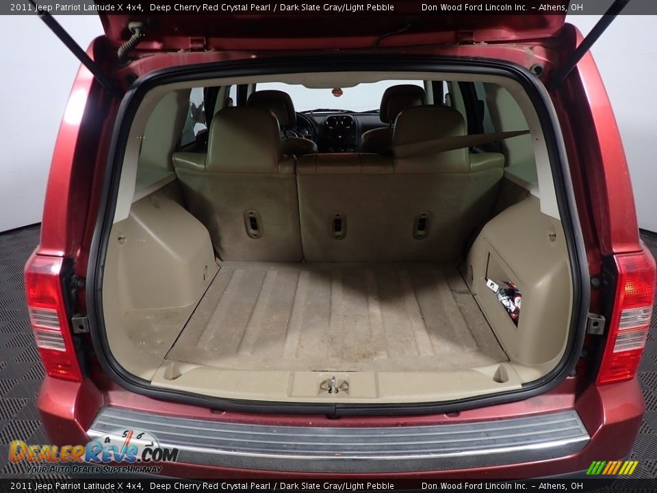 2011 Jeep Patriot Latitude X 4x4 Deep Cherry Red Crystal Pearl / Dark Slate Gray/Light Pebble Photo #14