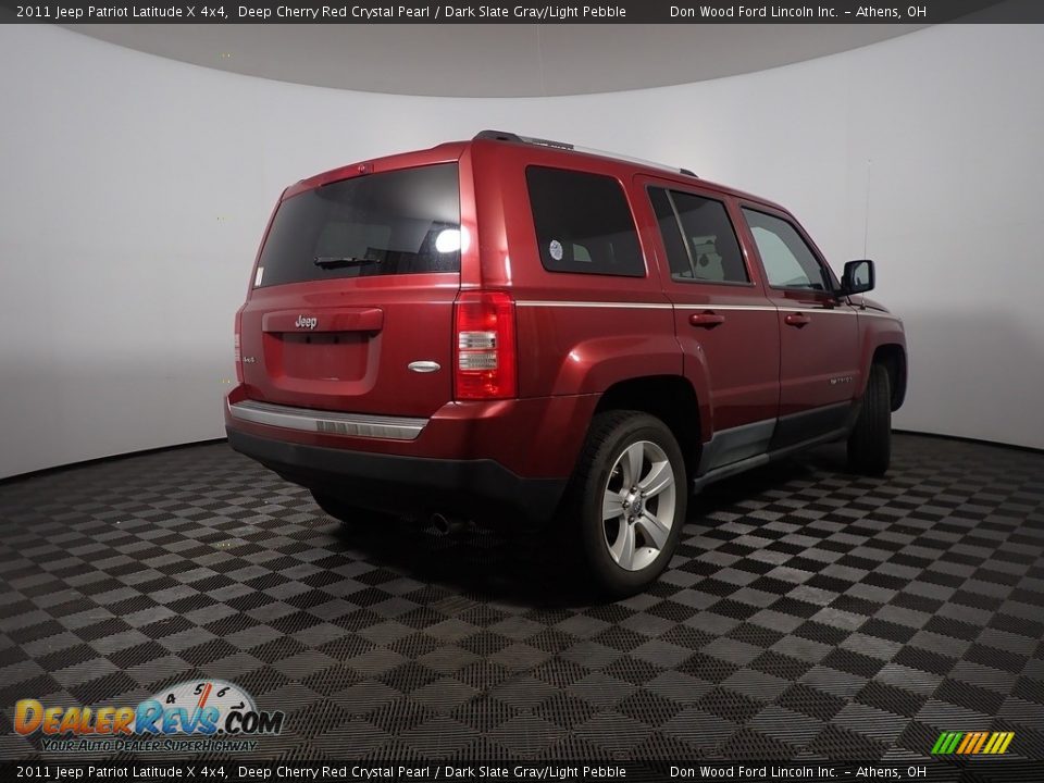 2011 Jeep Patriot Latitude X 4x4 Deep Cherry Red Crystal Pearl / Dark Slate Gray/Light Pebble Photo #15