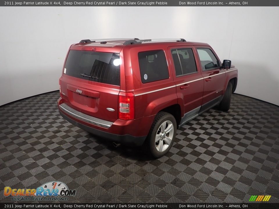 2011 Jeep Patriot Latitude X 4x4 Deep Cherry Red Crystal Pearl / Dark Slate Gray/Light Pebble Photo #16