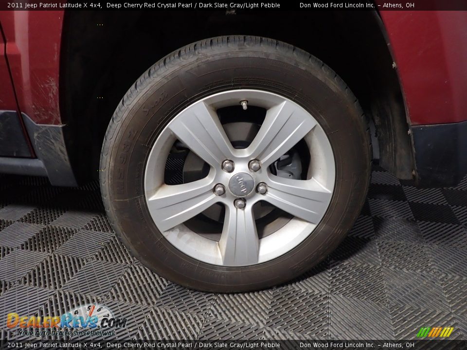 2011 Jeep Patriot Latitude X 4x4 Deep Cherry Red Crystal Pearl / Dark Slate Gray/Light Pebble Photo #19