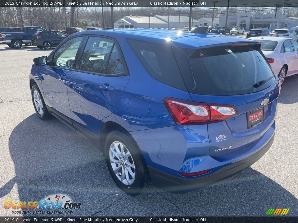 2019 Chevrolet Equinox LS AWD Kinetic Blue Metallic / Medium Ash Gray Photo #2
