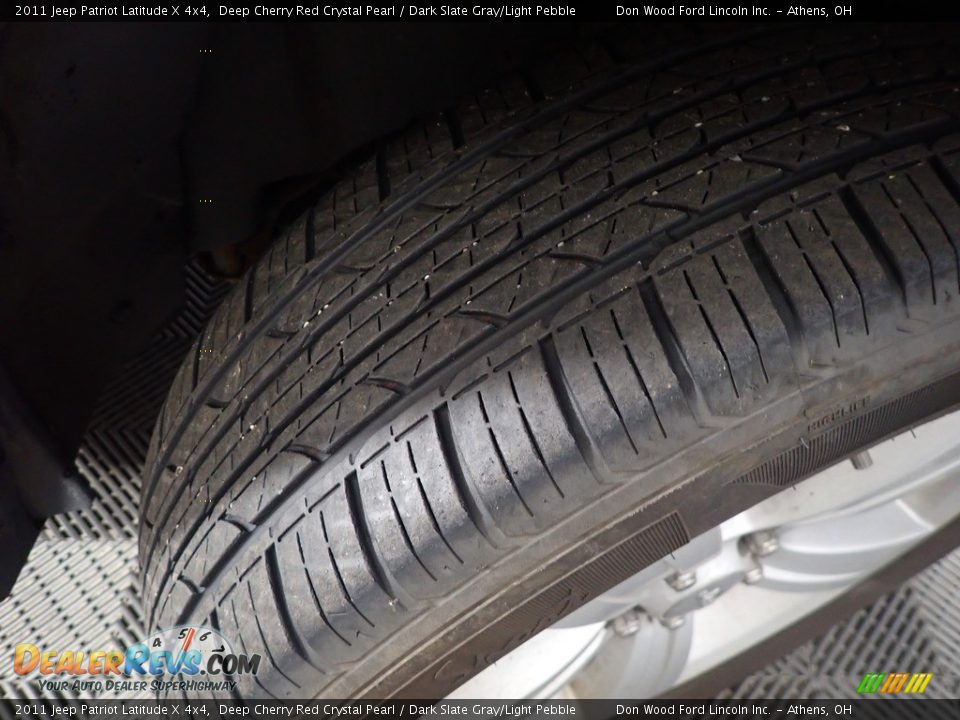 2011 Jeep Patriot Latitude X 4x4 Deep Cherry Red Crystal Pearl / Dark Slate Gray/Light Pebble Photo #20