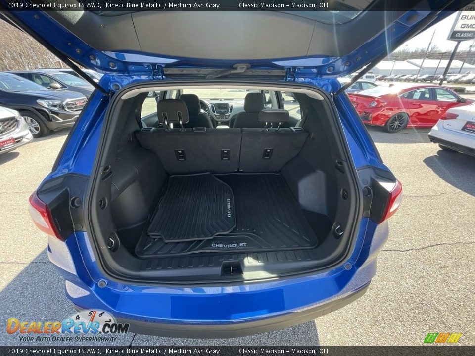 2019 Chevrolet Equinox LS AWD Kinetic Blue Metallic / Medium Ash Gray Photo #3