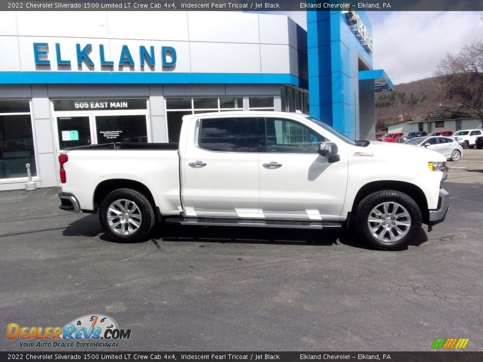 2022 Chevrolet Silverado 1500 Limited LT Crew Cab 4x4 Iridescent Pearl Tricoat / Jet Black Photo #2