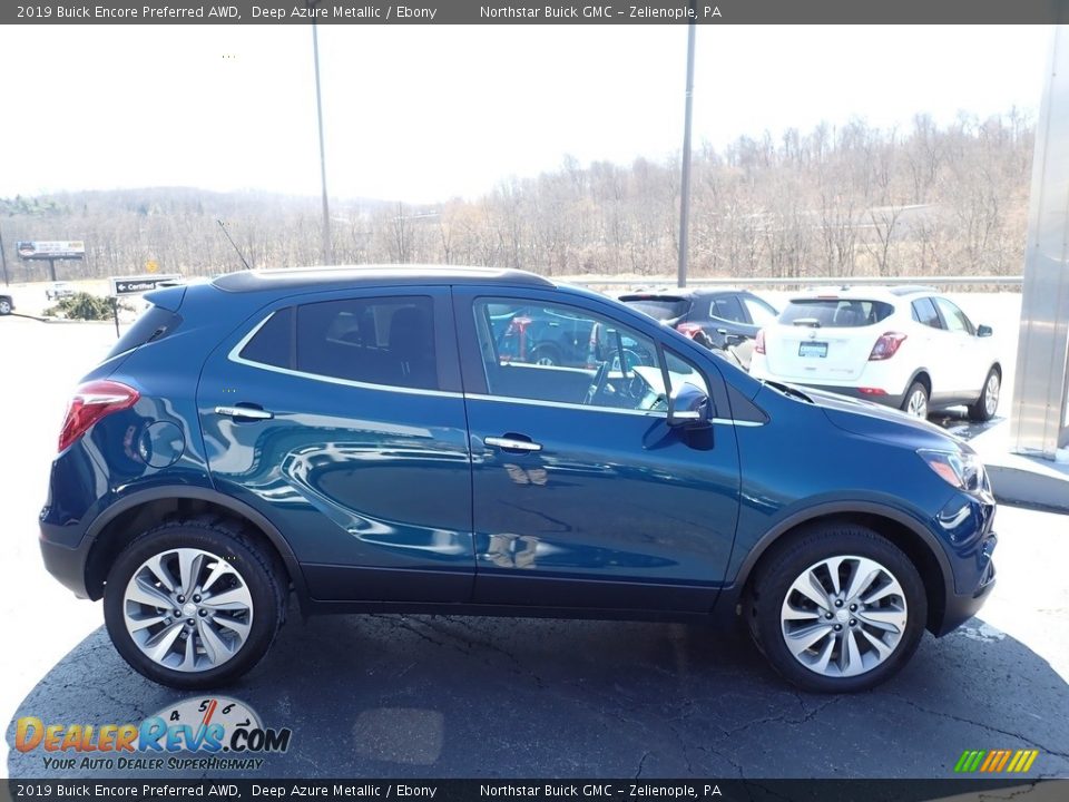 2019 Buick Encore Preferred AWD Deep Azure Metallic / Ebony Photo #5