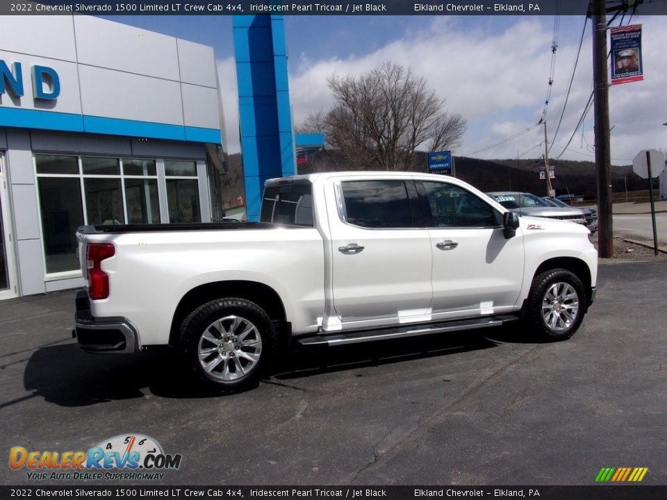 2022 Chevrolet Silverado 1500 Limited LT Crew Cab 4x4 Iridescent Pearl Tricoat / Jet Black Photo #3