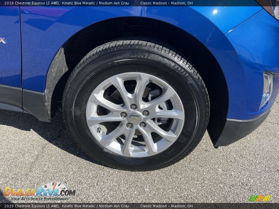 2019 Chevrolet Equinox LS AWD Kinetic Blue Metallic / Medium Ash Gray Photo #6