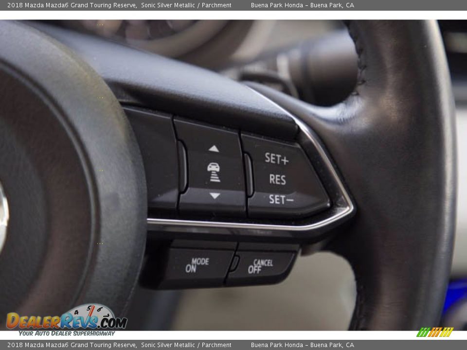 2018 Mazda Mazda6 Grand Touring Reserve Sonic Silver Metallic / Parchment Photo #17