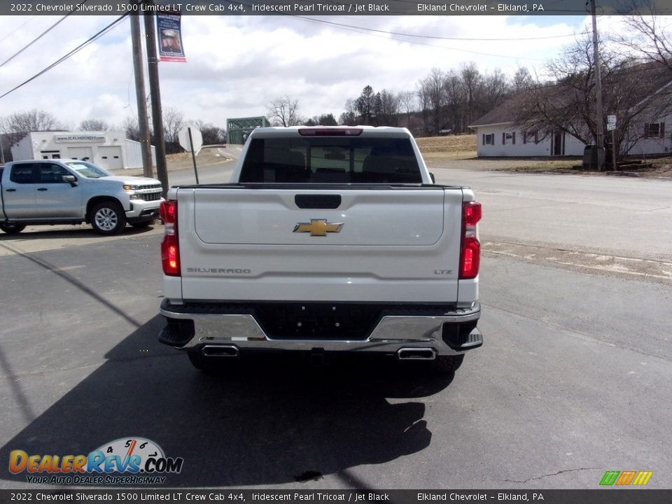 2022 Chevrolet Silverado 1500 Limited LT Crew Cab 4x4 Iridescent Pearl Tricoat / Jet Black Photo #4