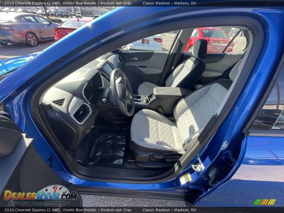2019 Chevrolet Equinox LS AWD Kinetic Blue Metallic / Medium Ash Gray Photo #7