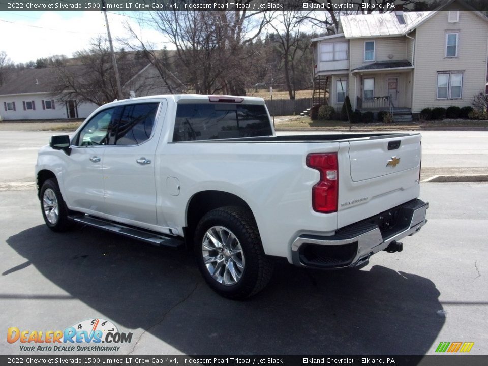 2022 Chevrolet Silverado 1500 Limited LT Crew Cab 4x4 Iridescent Pearl Tricoat / Jet Black Photo #5