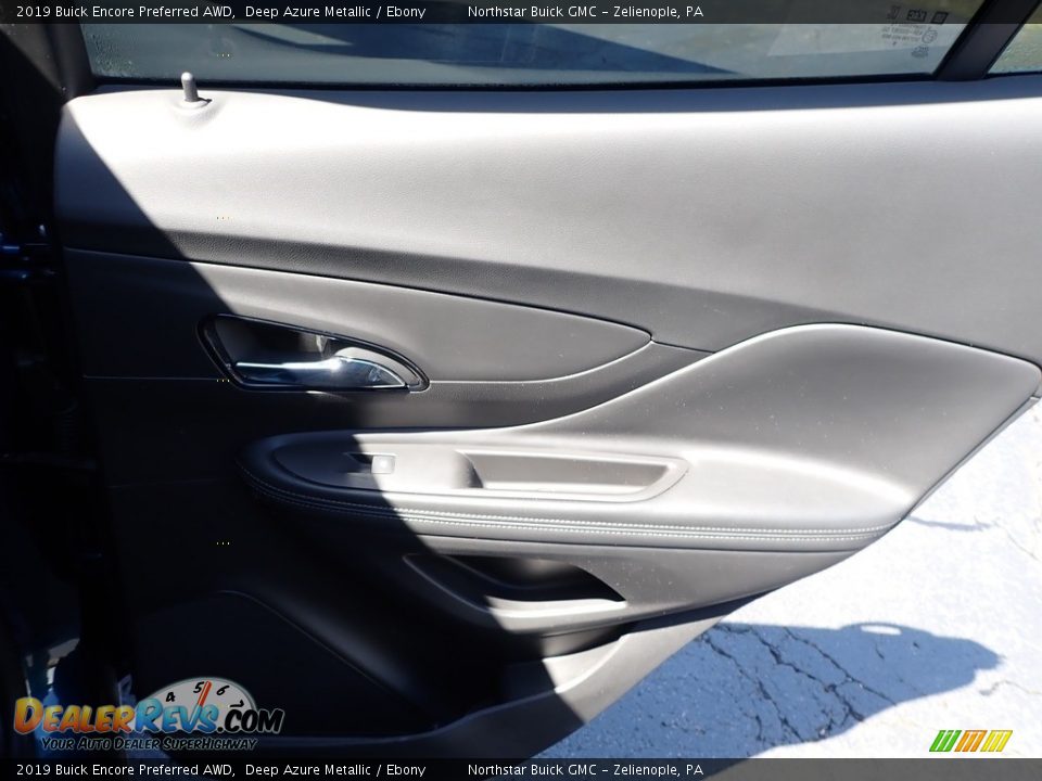 2019 Buick Encore Preferred AWD Deep Azure Metallic / Ebony Photo #8