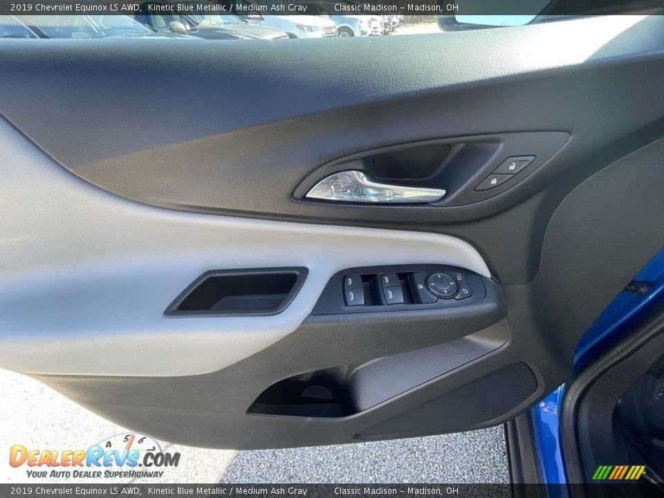 2019 Chevrolet Equinox LS AWD Kinetic Blue Metallic / Medium Ash Gray Photo #9