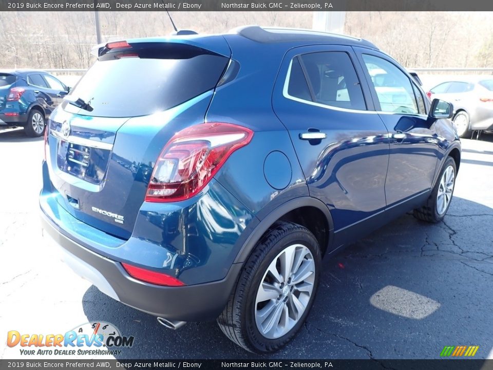 2019 Buick Encore Preferred AWD Deep Azure Metallic / Ebony Photo #9