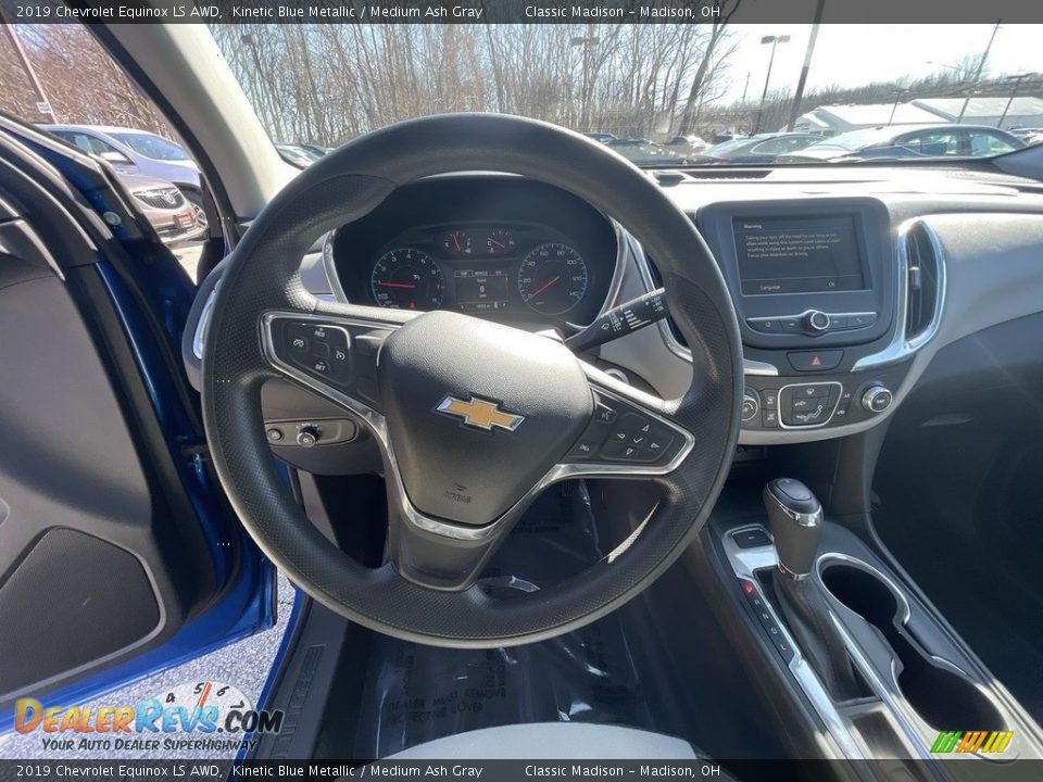 2019 Chevrolet Equinox LS AWD Kinetic Blue Metallic / Medium Ash Gray Photo #10