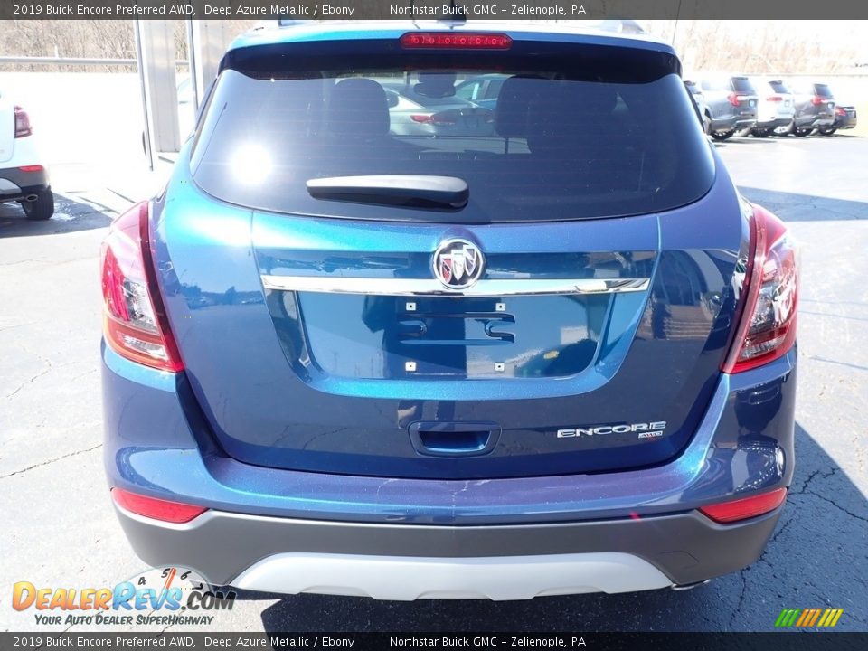 2019 Buick Encore Preferred AWD Deep Azure Metallic / Ebony Photo #10