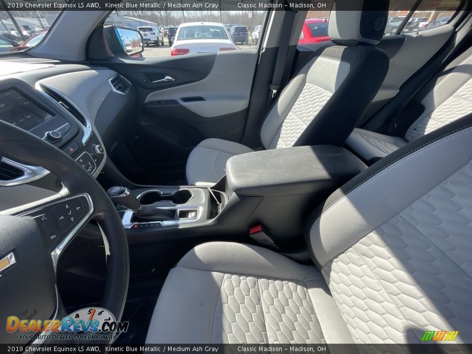 2019 Chevrolet Equinox LS AWD Kinetic Blue Metallic / Medium Ash Gray Photo #11