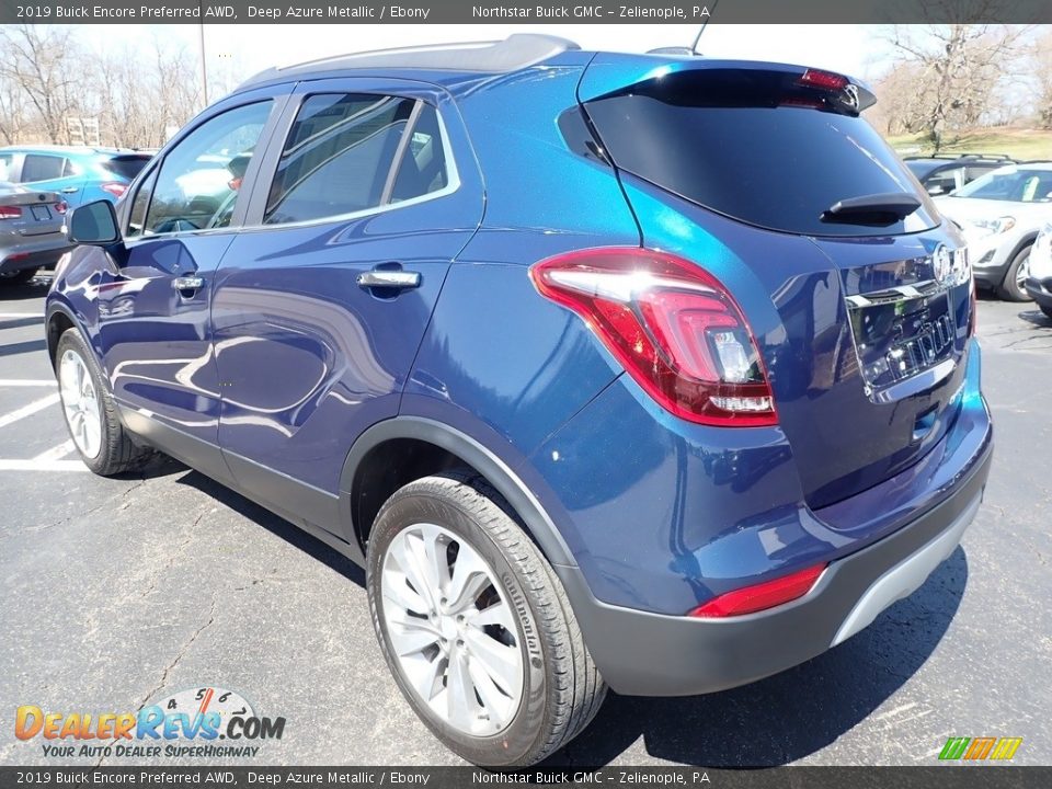 2019 Buick Encore Preferred AWD Deep Azure Metallic / Ebony Photo #12