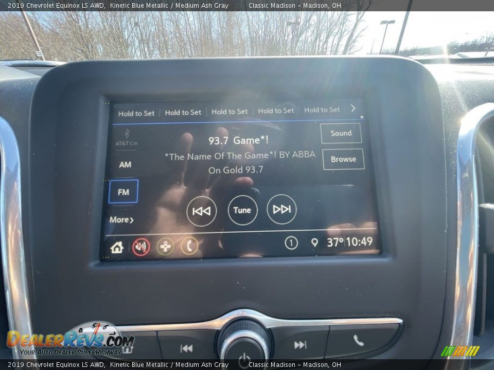 2019 Chevrolet Equinox LS AWD Kinetic Blue Metallic / Medium Ash Gray Photo #14