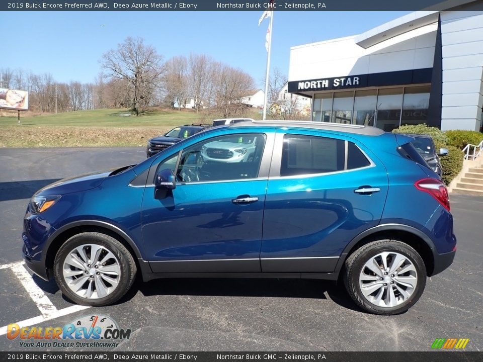 2019 Buick Encore Preferred AWD Deep Azure Metallic / Ebony Photo #13