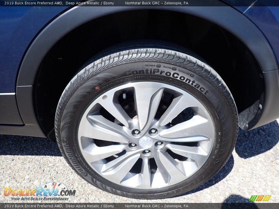 2019 Buick Encore Preferred AWD Deep Azure Metallic / Ebony Photo #14