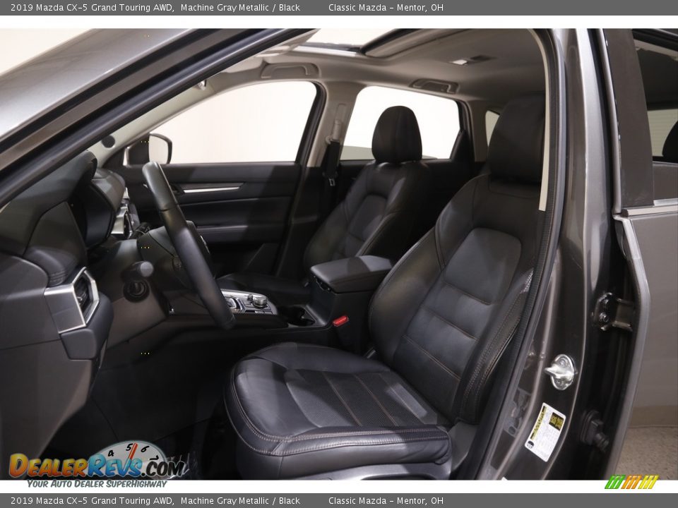 2019 Mazda CX-5 Grand Touring AWD Machine Gray Metallic / Black Photo #5