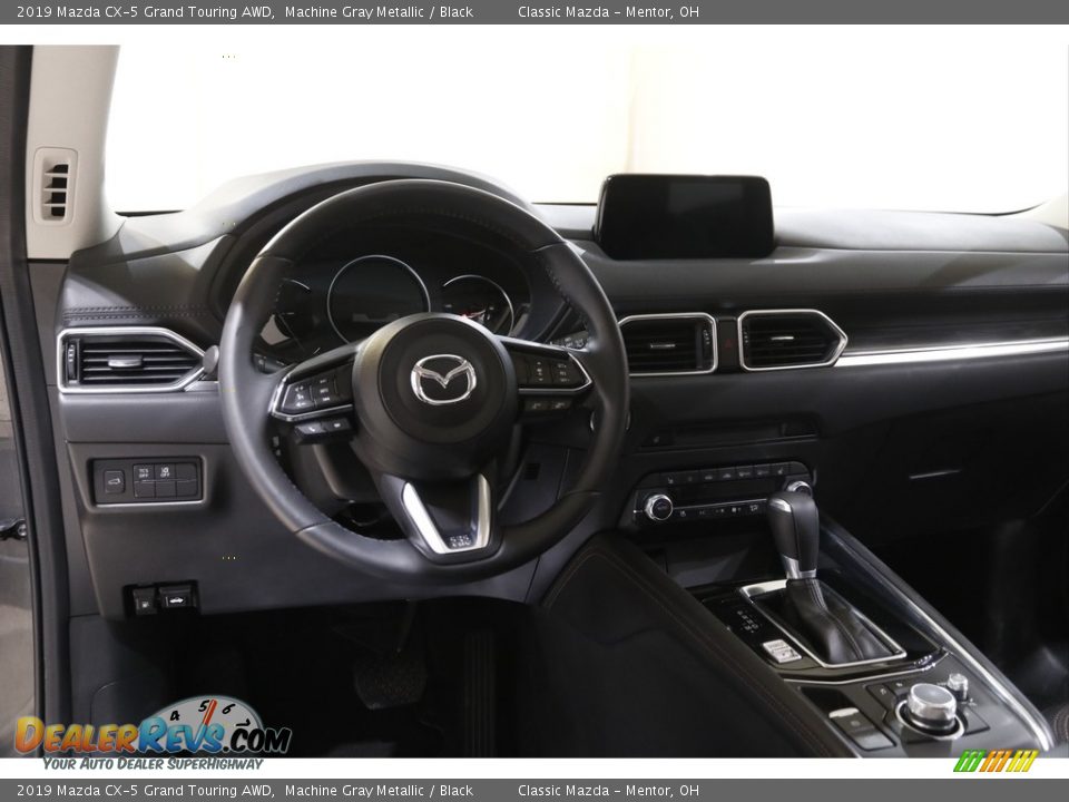 2019 Mazda CX-5 Grand Touring AWD Machine Gray Metallic / Black Photo #6