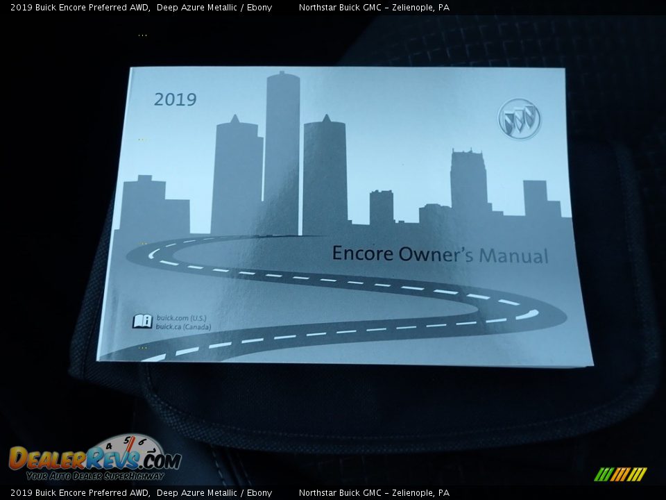 2019 Buick Encore Preferred AWD Deep Azure Metallic / Ebony Photo #29