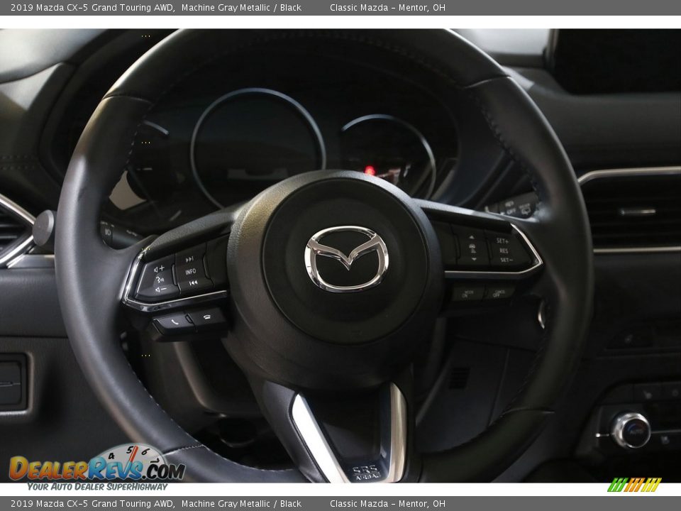 2019 Mazda CX-5 Grand Touring AWD Machine Gray Metallic / Black Photo #7