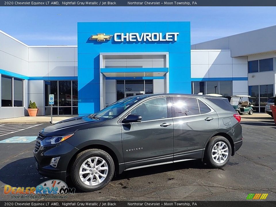 Front 3/4 View of 2020 Chevrolet Equinox LT AWD Photo #1