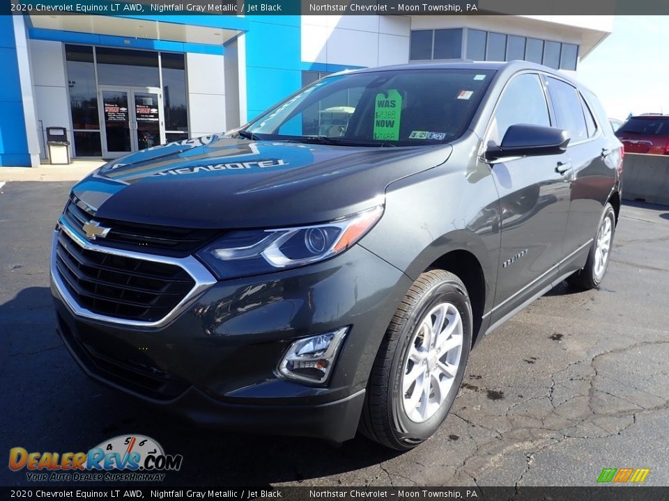 2020 Chevrolet Equinox LT AWD Nightfall Gray Metallic / Jet Black Photo #2