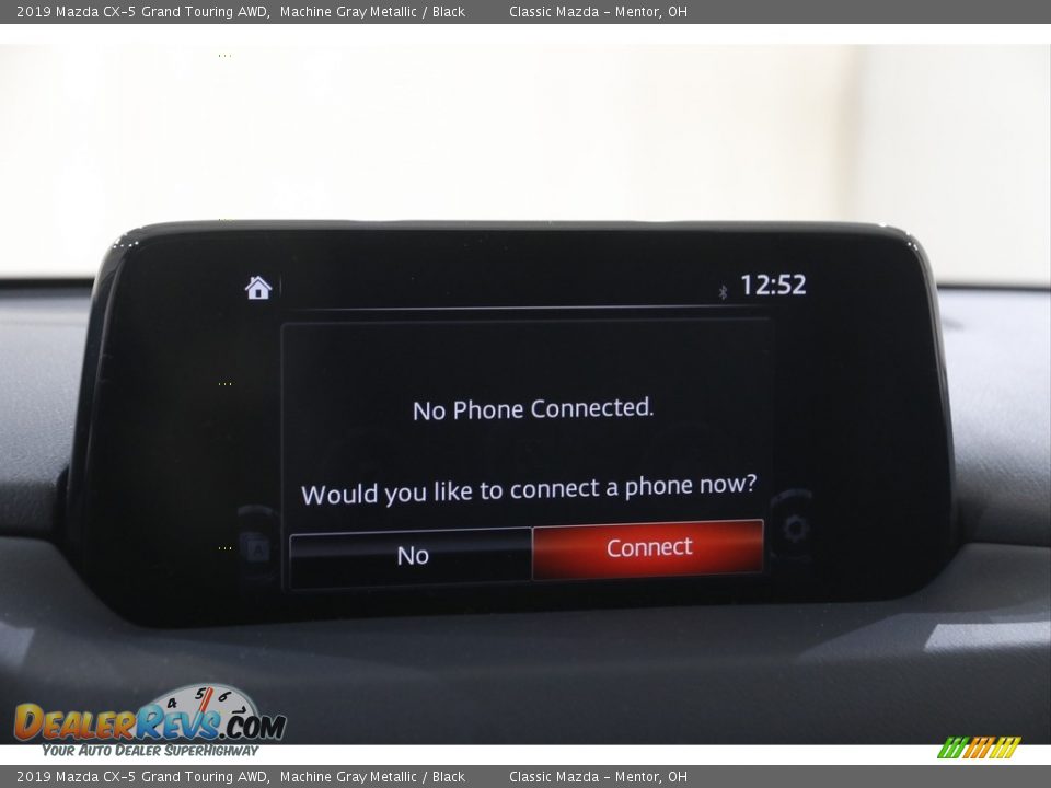2019 Mazda CX-5 Grand Touring AWD Machine Gray Metallic / Black Photo #11