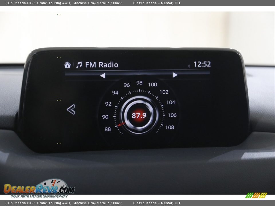 2019 Mazda CX-5 Grand Touring AWD Machine Gray Metallic / Black Photo #12