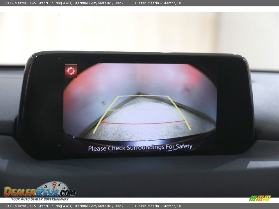 2019 Mazda CX-5 Grand Touring AWD Machine Gray Metallic / Black Photo #13
