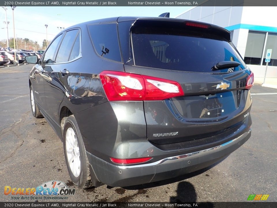 2020 Chevrolet Equinox LT AWD Nightfall Gray Metallic / Jet Black Photo #5