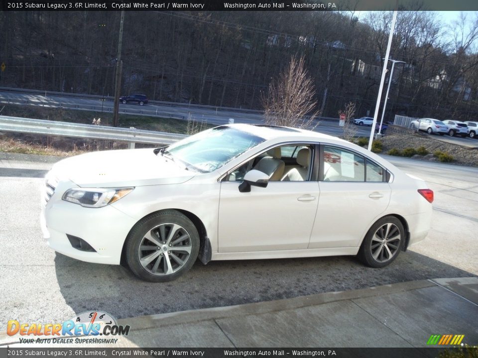 Crystal White Pearl 2015 Subaru Legacy 3.6R Limited Photo #12